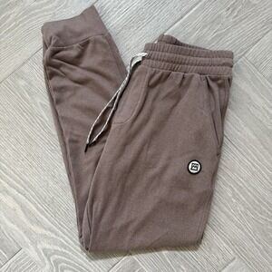 Men's Avalanche Sweatpants Size Small, Light Brown, Drawstring Joggers